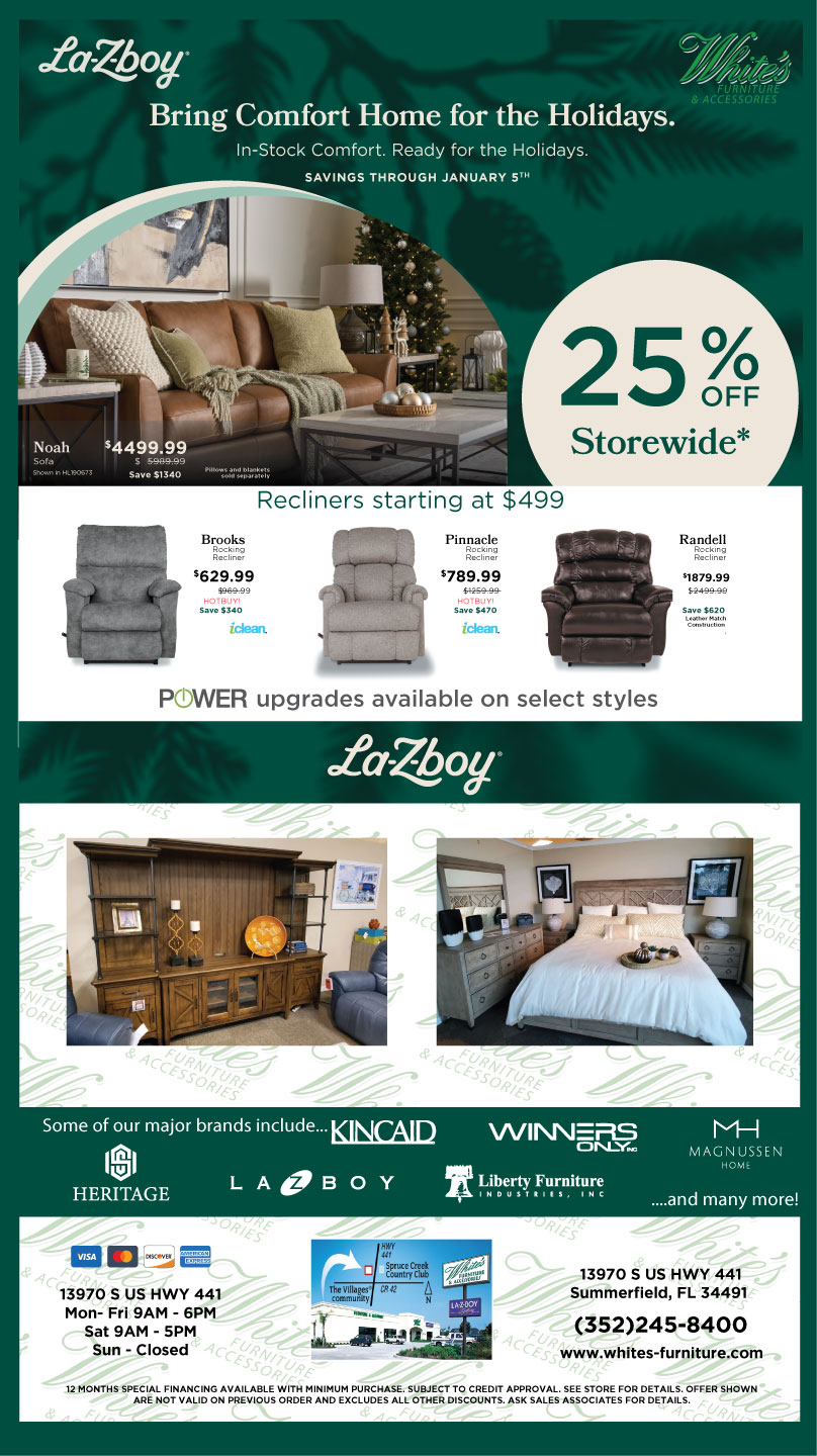 White's Furniture and Accessories - This Week's Special